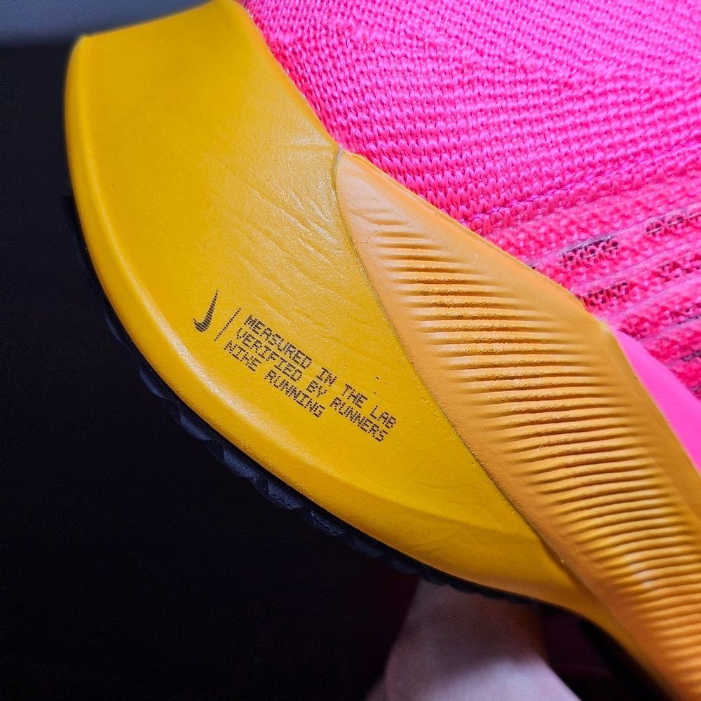 Nike Air Zoom Tempo Next% Flyknit Running Shoes Men's 8 Hyper Pink CI9923-600 - Picture 14 of 16